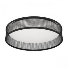 Luppineria plafon led 24W 3000K czarny